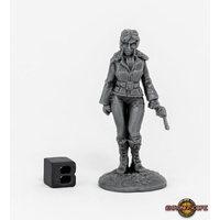 Reaper: Chronoscope Bones: Pulp Era Female Pilot Unpainted Miniature
