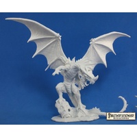 Reaper: Bones (Pathfinder): Red Dragon Unpainted Miniature