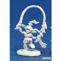 Reaper: Bones (Pathfinder): Goblin Warchanter Unpainted Miniature