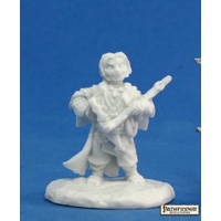 Reaper: Bones (Pathfinder): Lem, Iconic Bard Unpainted Miniature