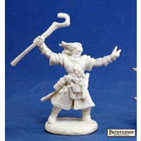 Reaper: Bones (Pathfinder): Ezren, Iconic Wizard Unpainted Miniature