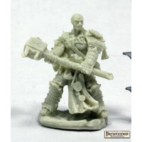 Reaper: Bones (Pathfinder): Crowe, Iconic Bloodrager Unpainted Miniature
