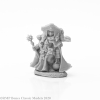 Reaper: Bones (Pathfinder): Shardra, Iconic Shaman Unpainted Miniature