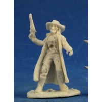 Reaper: Bones (Savage Worlds): Undead Outlaw (Preorder) Unpainted Miniature
