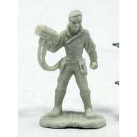 Reaper: Bones (Savage Worlds): Patent Scientist Unpainted Miniature