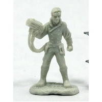 Reaper: Bones (Savage Worlds): Patent Scientist Unpainted Miniature