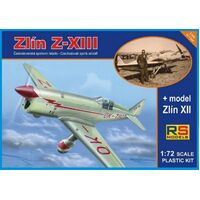 RS Models 1/72 Zlin-XIII + Zlin XII.102 Plastic Model Kit RSMI92043