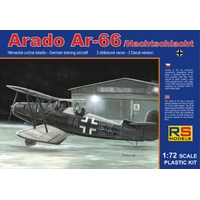 RS Models 1/72 Arado 66 Nachschlacht Plastic Model Kit RSMI92052