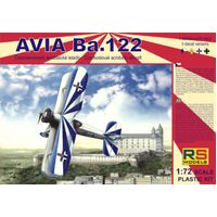 RS Models 1/72 Avia Ba.122 with Avia Rk17 Plastic Model Kit RSMI92056