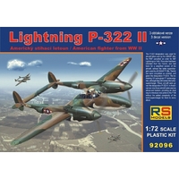 RS Models 1/72 Lighting P-322 II Plastic Model Kit RSMI92096
