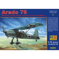 RS Models 1/72 Arado 76 in A/B Schulen Plastic Model Kit RSMI92099