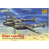 RS Models 1/72 P-38 F Lightning Plastic Model Kit RSMI92116
