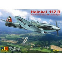 RS Models 1/72 Heinkel He-112B Luftwaffe RSMI92138