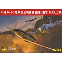 RS Models 1/72 Ki-61 I Tei Plastic Model Kit RSMI92143