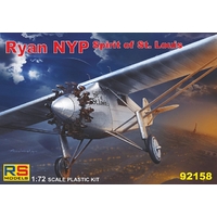 RS Models 1/72 Ryan NYP "Spirit of St. Louis" Plastic Model Kit RSMI92158
