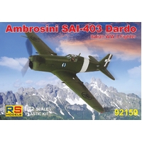RS Models 1/72 Ambrosini SAI 403 Plastic Model Kit RSMI92159