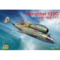 RS Models 1/72 Henschel Hs-132 C Plastic Model Kit RSMI92173