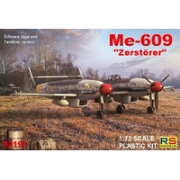 RS Models 1/72 Me-609 "Heavy Fighter bomber" Plastic Model Kit RSMI92197