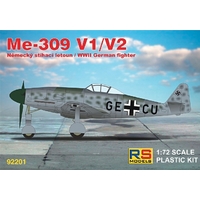 RS Models 1/72 Messerschmitt 309 V1/V2 Plastic Model Kit RSMI92201
