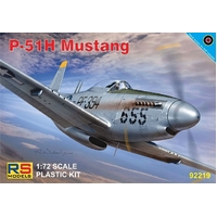 RS Models 1/72 P-51H Mustang Plastic Model Kit RSMI92219