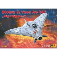 RS Models 1/72 Blohm & Voss Ae 607 "Nightfighter" Plastic Model Kit RSMI92237