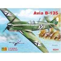 RS Models 1/72 Avia B-135 Plastic Model Kit RSMI92241