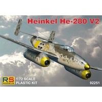 RS Models 1/72 Heinkel He-280 V2 Plastic Model Kit RSMI92251