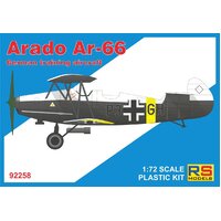 RS Models 1/72 Arado Ar-66 Plastic Model Kit RSMI92258