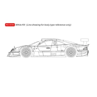 Revo Slot 1/32 Mercedes CLK White Kit Slot Car