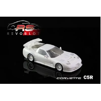 Revo Slot 1/32 Corvette C5-R White Kit Slot Car