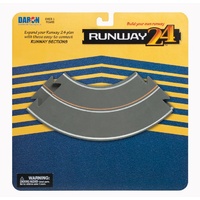 Daron Runway24 - Runway Curved Intersection Diecast Aircraft