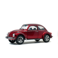 Solido 1/18 1974 Red VW Beetle 1303 Diecast Car