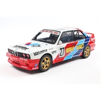 Solido 1/18 BMW M3 White #27 Kawamoto/Reid JTCC 1986 Diecast Model Car