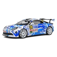 Solido 1/18 Alpine A110 RallyE RallyE Du Var 2021 P. Delecour S.De Castelli