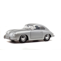 Solido 1/18 1953 Porsche 356 PRE-A Silver Diecast Car