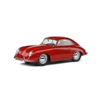 Solido 1/18 Porsche 356 Pre-A Red 1953 Diecast Model Car