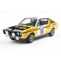 Solido 1/18 Renault 17 Ph.1 Yellow #23 Prive/Tilbert Rallye Du Maroc 1976 Diecast Model Car