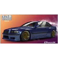 Solido 1/18 BMW M3 Coupe Pandem Blue Estoril 1990 Diecast Model Car