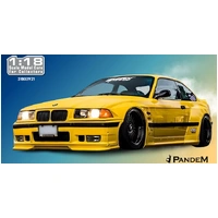 Solido 1/18 BMW M3 Coupe Pandem Sun Yellow 1990 Diecast Model Car