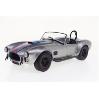 Solido 1/18 Shelby Cobra 427 MkII Solido Works M Racing Silver 1965 Diecast Model Car