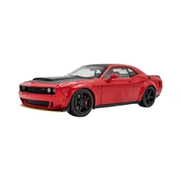 Solido 1/18 2023 Dodge Challenger Demon TOR Red Diecast Model Car