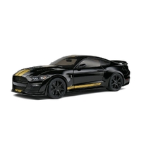 Solido 1/18 Black with Gold Stripes Shelby GT500-H 2023 Diecast