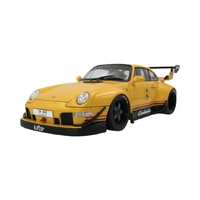 Solido 1/18 2020 RWB Bodykit Cinderella Yellow Diecast Model Car