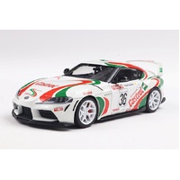 Solido 1/18 Toyota GR Supra Toyota Racing Tribute White 2024 Diecast Model Car