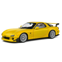 DDA 1/18 Yellow 1994 Mazda RX7 FD RS Street Fighter Diecast Model Car
