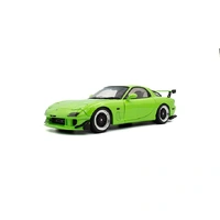 Solido 1/18 Mazda RX7 FD3RS Solido Works Neon Green 1999 Diecast Model Car