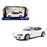 Greenlight 1/18 Aspen White 1999 Nissan Silvia S15 Spec-R Aero Diecast Car