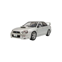 Solido 1/18 2003 Subaru Impreza WRX STI Premium Silver Effect Diecast Model Car