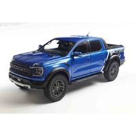 Solido 1/18 Ford Ranger Raptor Blue Lightning 2024 Diecast Model Car