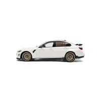 Solido 1/18 White BMW M3 (G80) Performance Parts 2024 Diecast Car